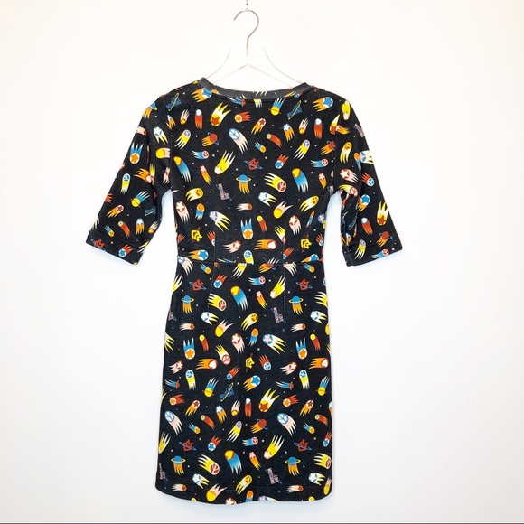 Love Moschino Rocketship Shooting Star Space Dress - Picture 12 of 16